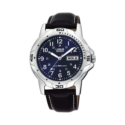 Men's black contrast dial watch rxn51bx9
